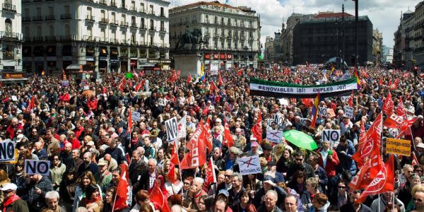 Europaweite Proteste gegen Spardiktat