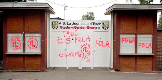 „Graffiti-Attacke“ auf der Grenz