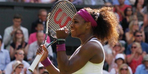 Serena Williams im  Endspiel