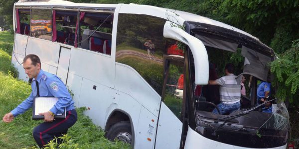 14 Todesopfer nach schwerem Busunfall