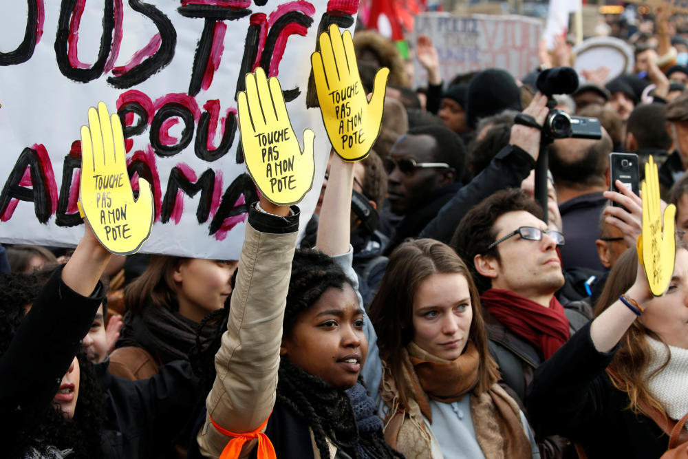 Demo gegen Polizeigewalt in Paris