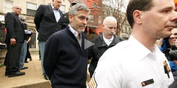 George Clooney in Washington festgenommen