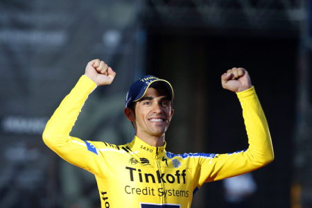 Contador strahlender Sieger