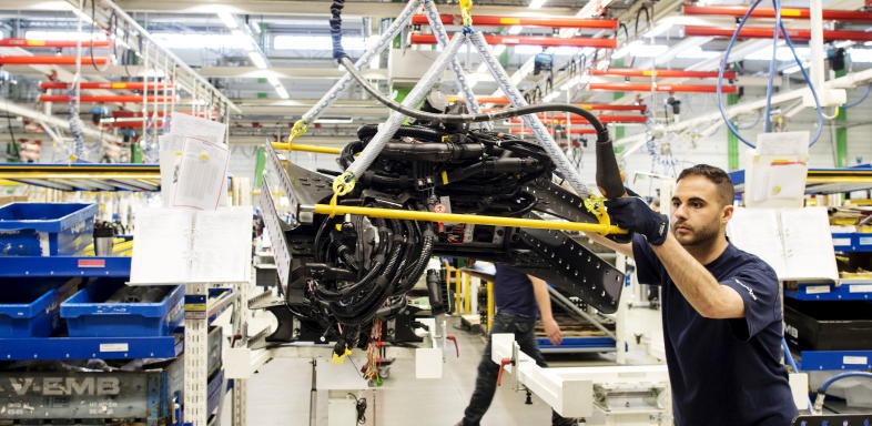 Volvo plant Werk in den USA