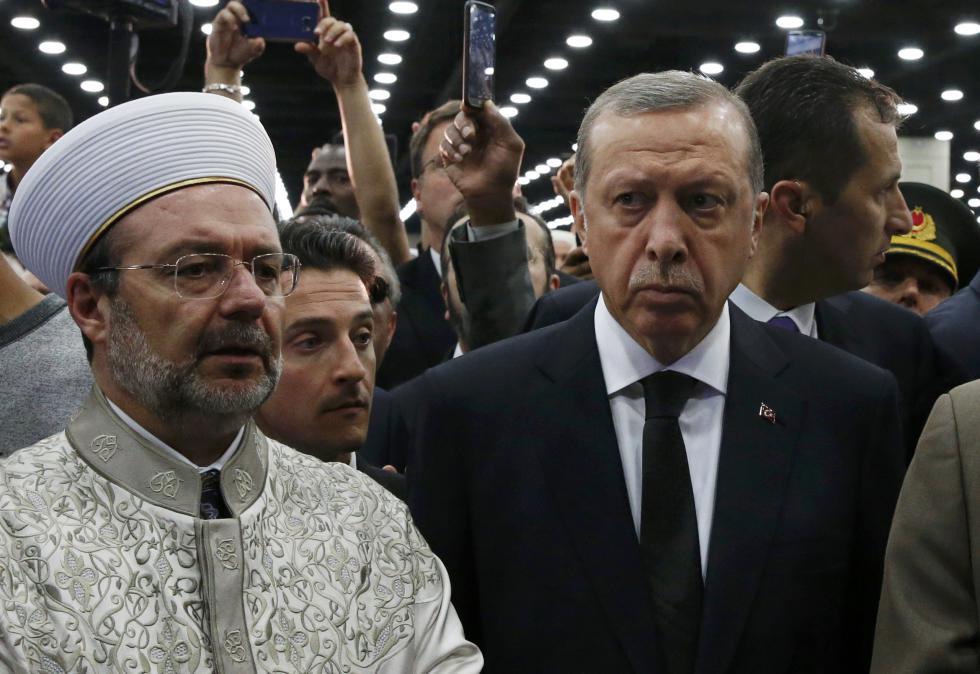 Trauerfeier – Erdogan reist verärgert ab