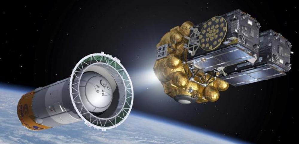 Zwei neuen Galileo-Satelliten im All