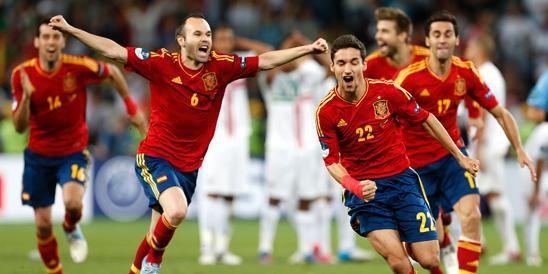 Spanien gewinnt 4:2 im Elfmeter-Krimi