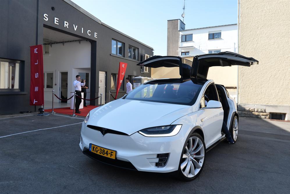 Tesla-Niederlassung in Luxemburg