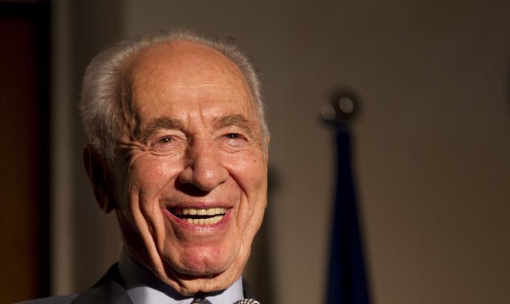 Schimon Peres geht es etwas besser
