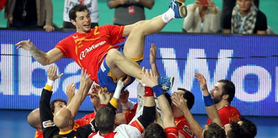 Rekordsieg für Spaniens Handballer