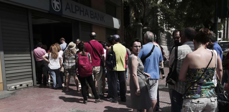 Montag bleiben alle griechischen Banken zu