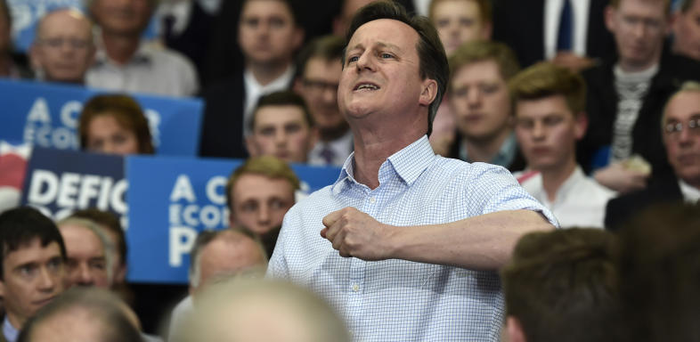 Kann sich Cameron an der Macht halten?