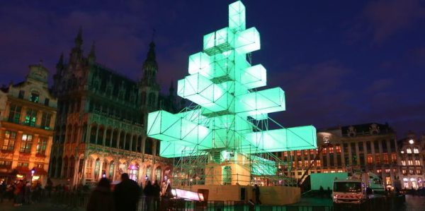 Brüssel streitet über neuen Weihnachtsbaum