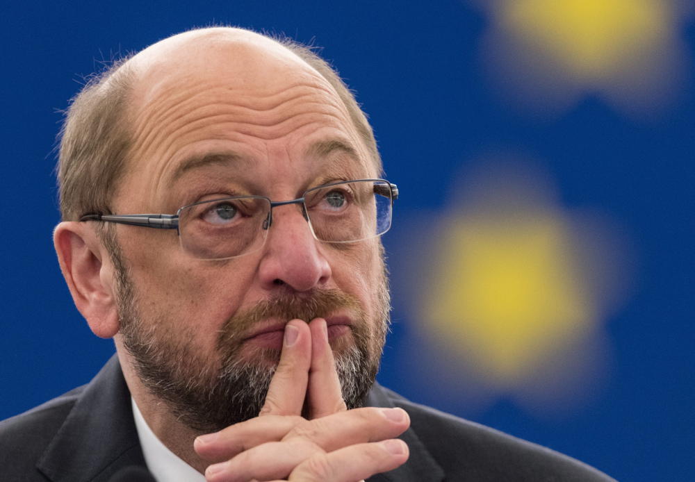 EP-Chef Martin Schulz strebt in die Bundespolitik