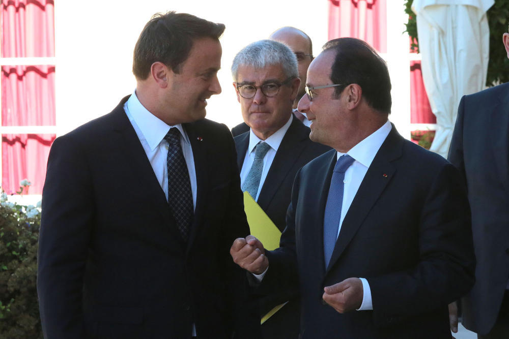 Hollande empfängt Bettel