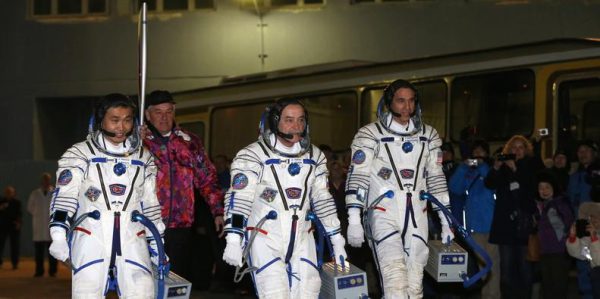 Olympische Fackel erreicht  ISS