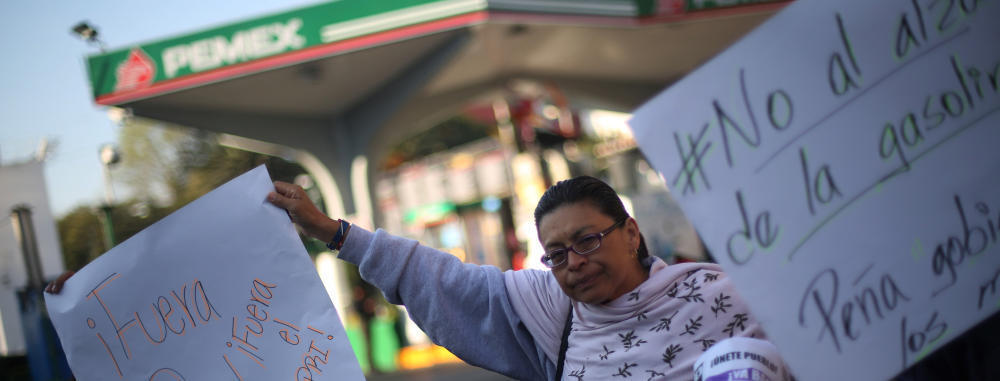 Erneute Protestmärsche gegen hohe Benzinpreise