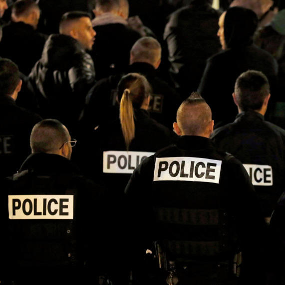Frankreichs Polizisten gehen auf die Barrikaden