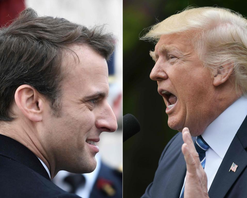 Trump telefoniert mit Macron