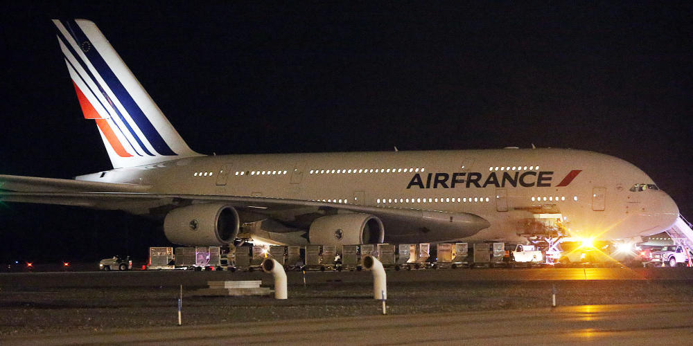 Air-France-Flug umgeleitet