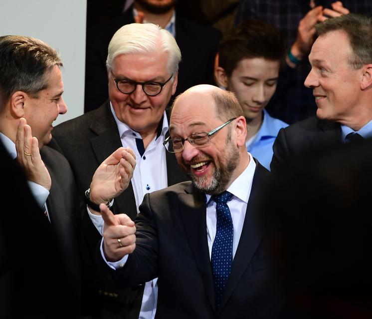 Schulz ist SPD-Kanzlerkandidat