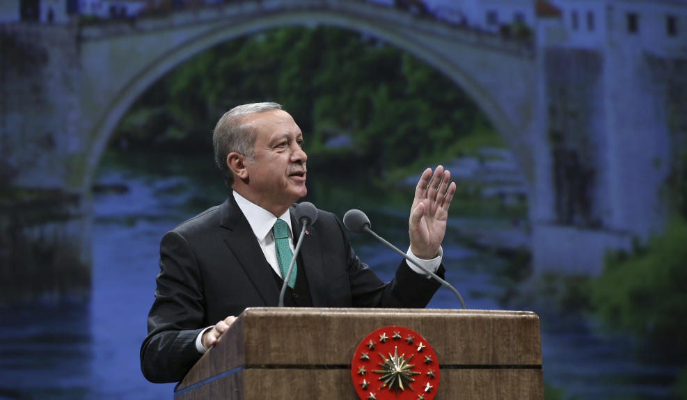 Erdogan beklagt „Druck“ auf Türken
