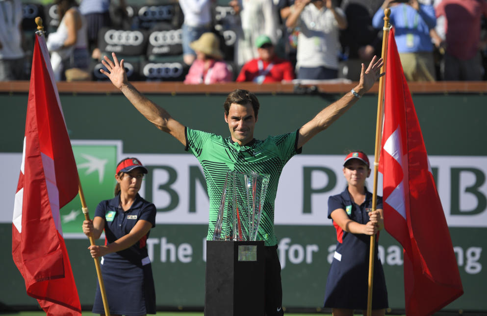 Federer gewinnt zum fünften Mal