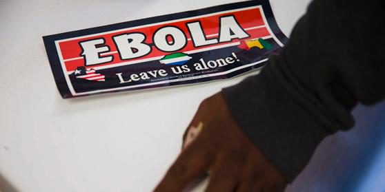 Regen im Ebola-Gebiet