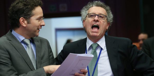 Euro- Finanzminister machen Druck