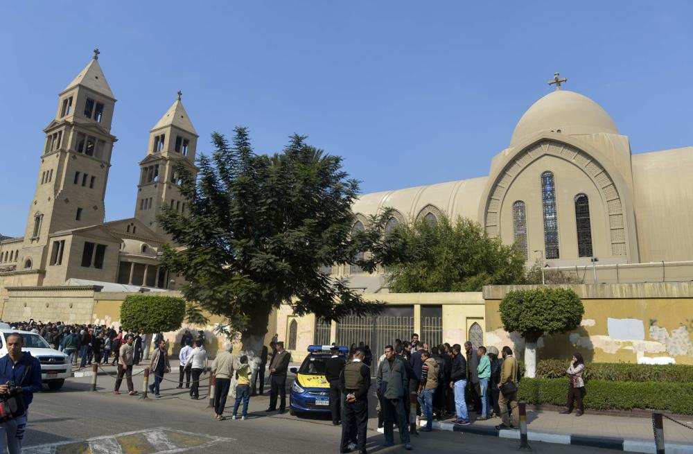 25 Tote bei Anschlag auf Kirche in Kairo