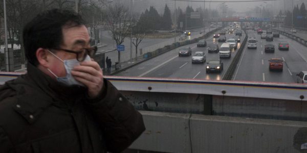 Winde blasen Smog aus China nach Japan