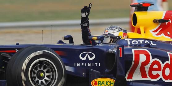 Rekordjäger Vettel gewinnt Indien -Premiere