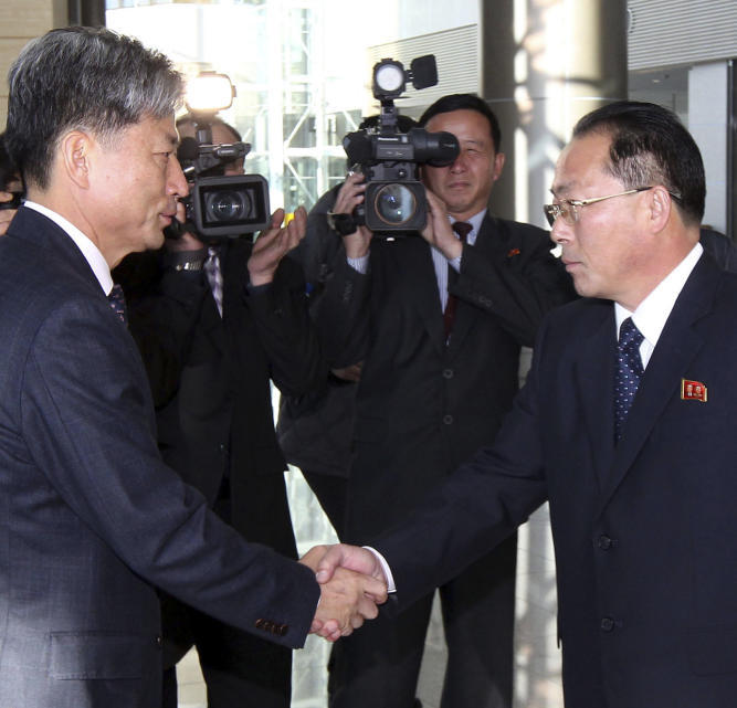 Gespräche zwischen Süd- und Nordkorea