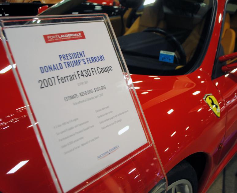 Trump-Ferrari wechselt Besitzer
