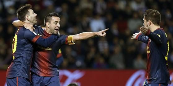 91. Tor für Messi bei Barça -Sieg