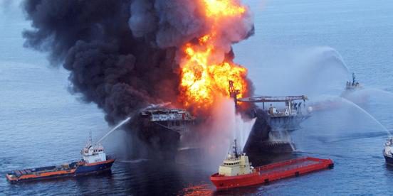 Als  BP den Golf von Mexiko verpestete