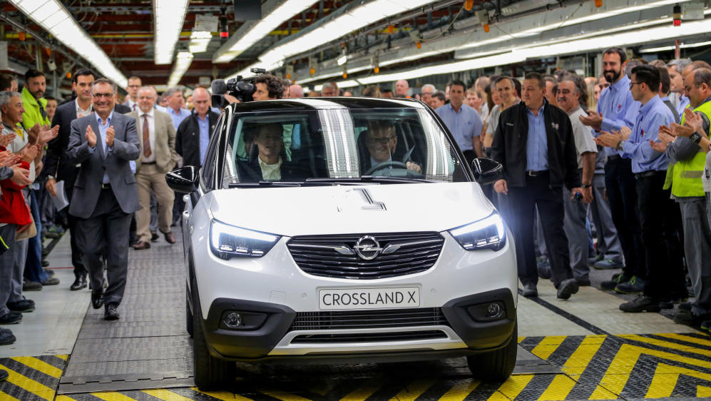 Opel Crossland X in Produktion