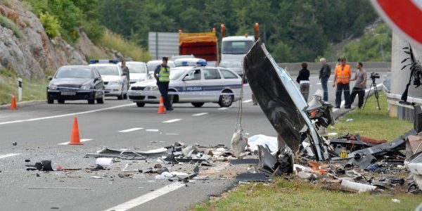 Sieben Tote bei Busunfall in Kroatien