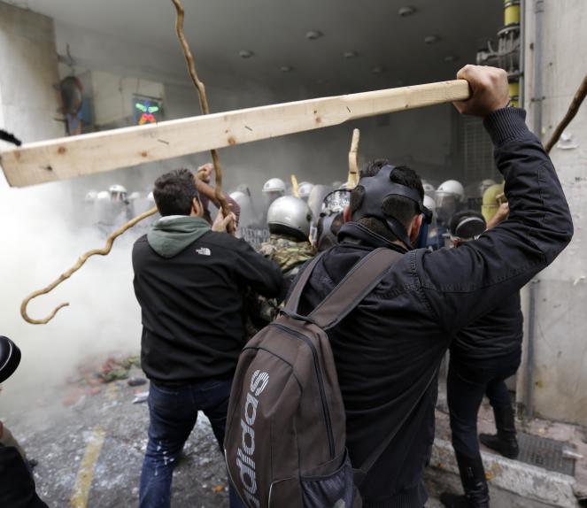 Gewaltsame Bauernproteste in Athen