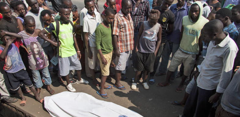 Gewalt bei Wahl in Burundi