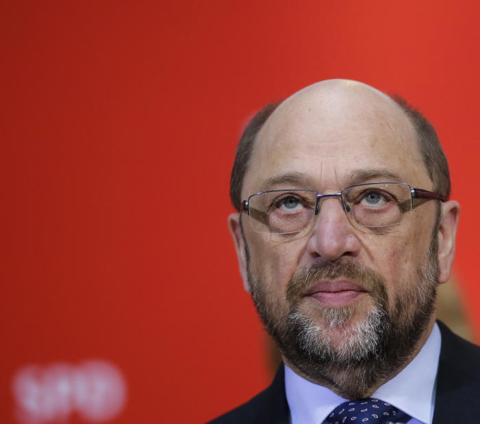 Schulz spricht seiner Partei Mut zu