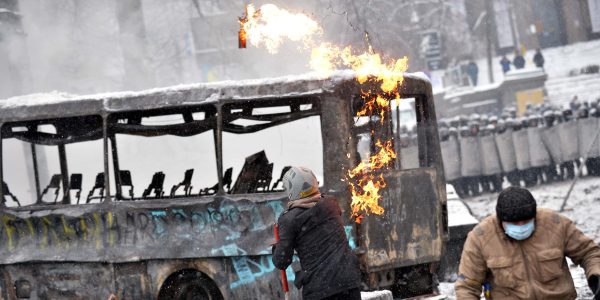 Unruhen in Kiew eskalieren