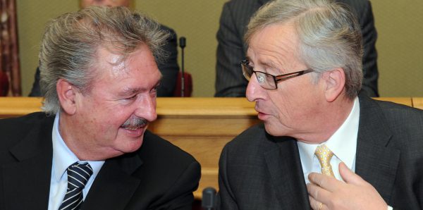 Asselborn und Juncker freuen sich