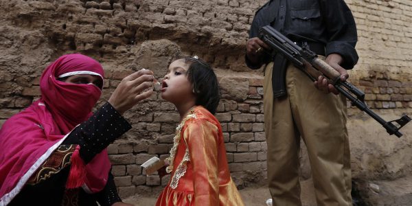 Kinderlähmung in Syrien ausgebrochen