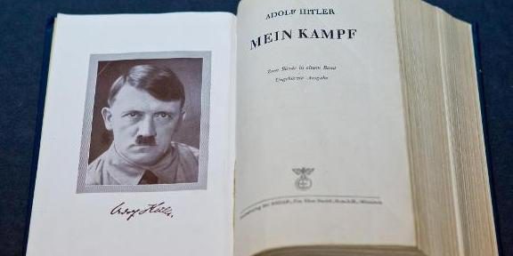 Versteigerung von „Mein Kampf“ abgesagt