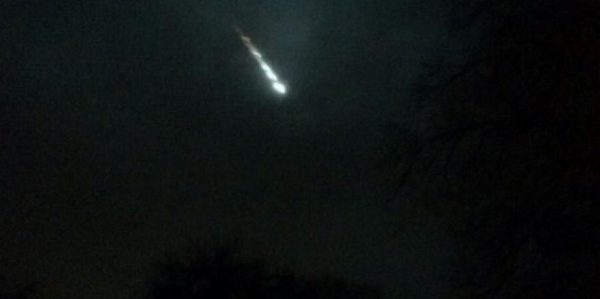 Meteorit oder Weltraummüll?