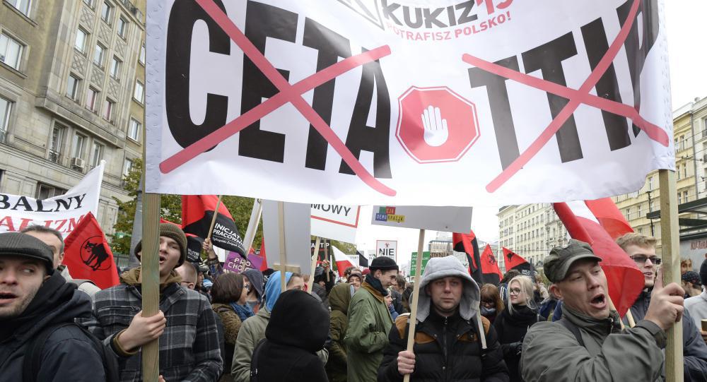 Tausende gegen CETA und TTIP