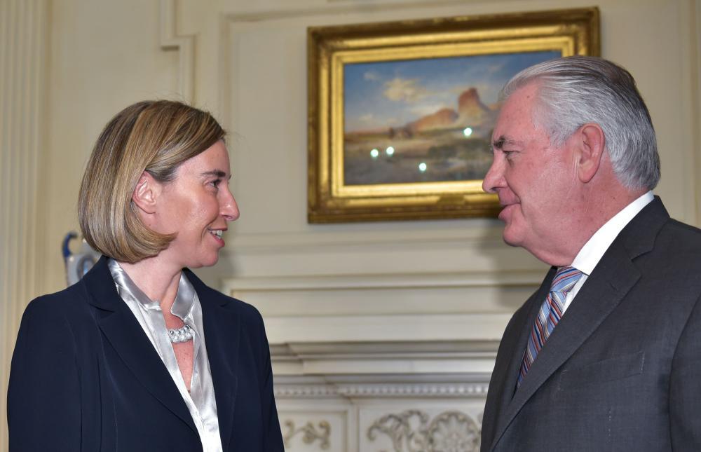 Mogherini trifft US-Außenminister