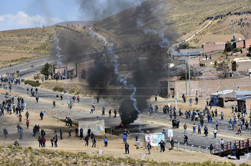 Vizeminister bei Protesten in Bolivien getötet