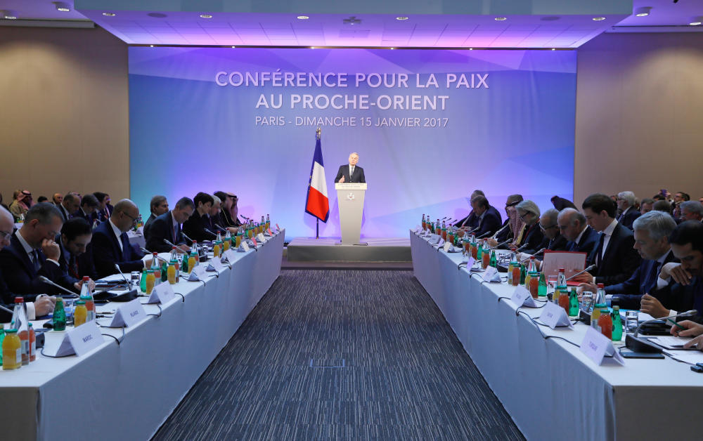 Auftakt der Nahost-Konferenz in Paris